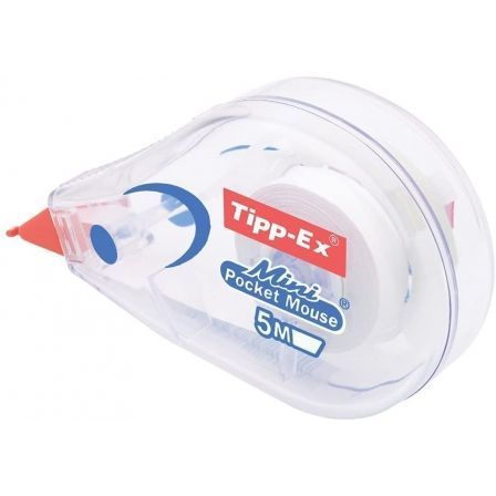 Tipp-Ex Mini Pocket Mouse Cinta Correctora 5mm x 6m (Caja de 10 unidades)